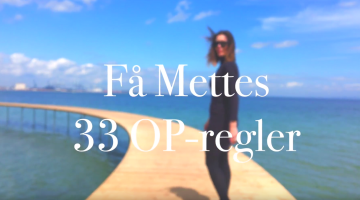 Få mine 33 OP-regler GRATIS