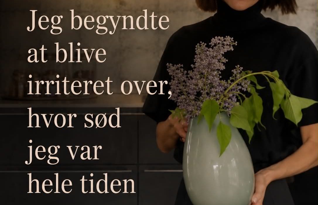 Jeg begyndte at blive irriteret over, hvor sød jeg hele tiden var